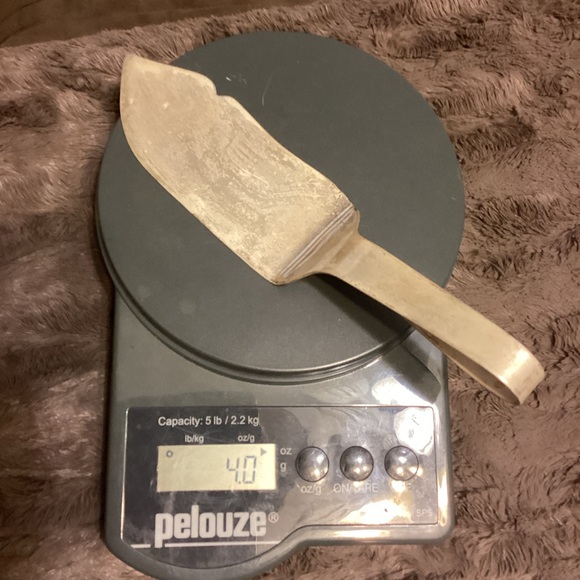 🚨 Vintage Sterling Silver Pie Cake Server Knife .925 - Picture 4 of 7